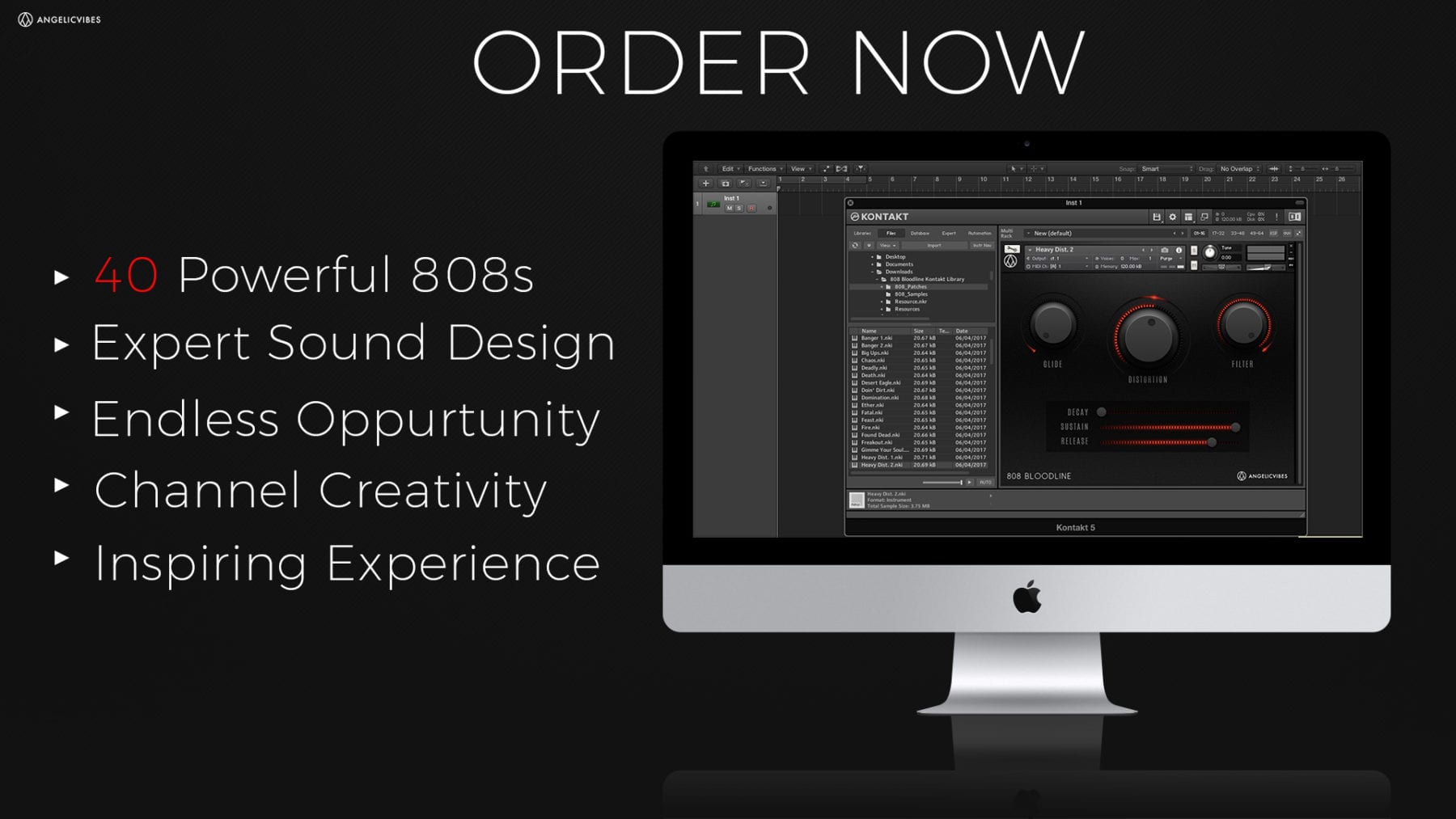 AngelicVibes Bloodline 808 Kontakt Library