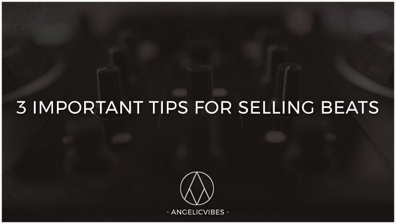 Artwork For 3 Important Tips For Selling Beats Online Post