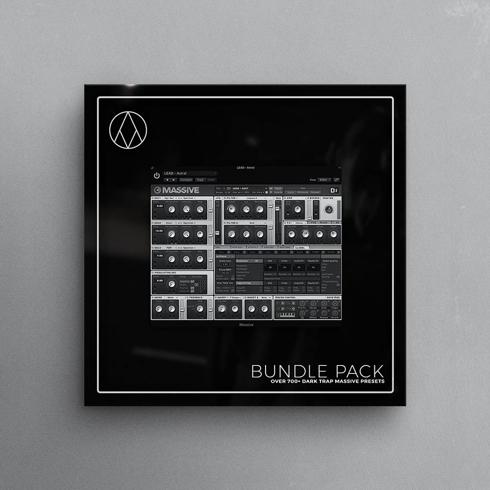 AngelicVibes Released 100 Free Trap Massive Presets 3 Massive Bundle Pack Artwork