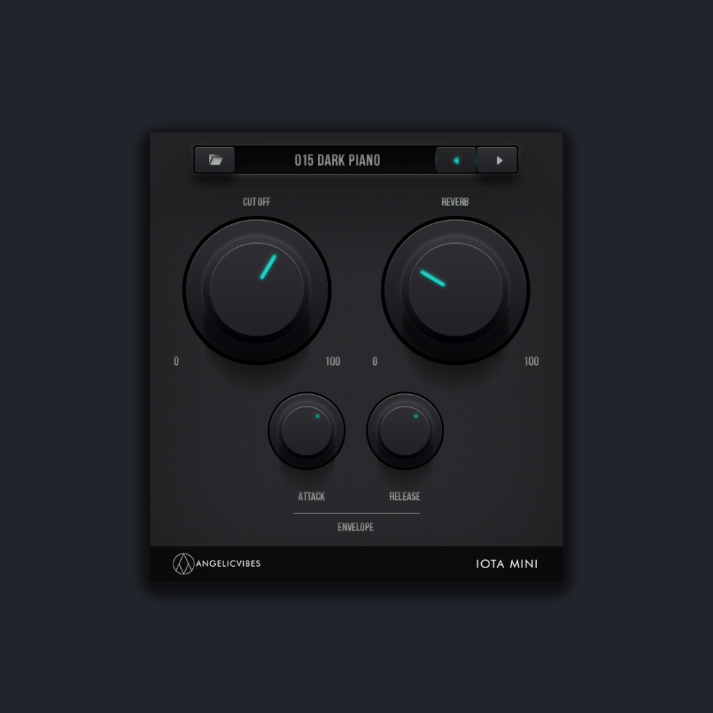 The Main GUI For Iota Mini VST