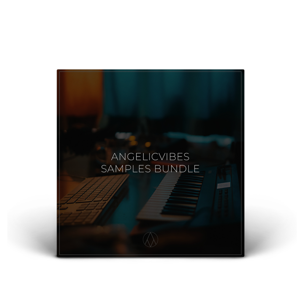 Artwork Mockup For the AngelicVibes Samples Bundle