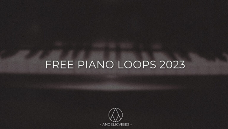 Artwork for free piano loops 2023 sample pack
