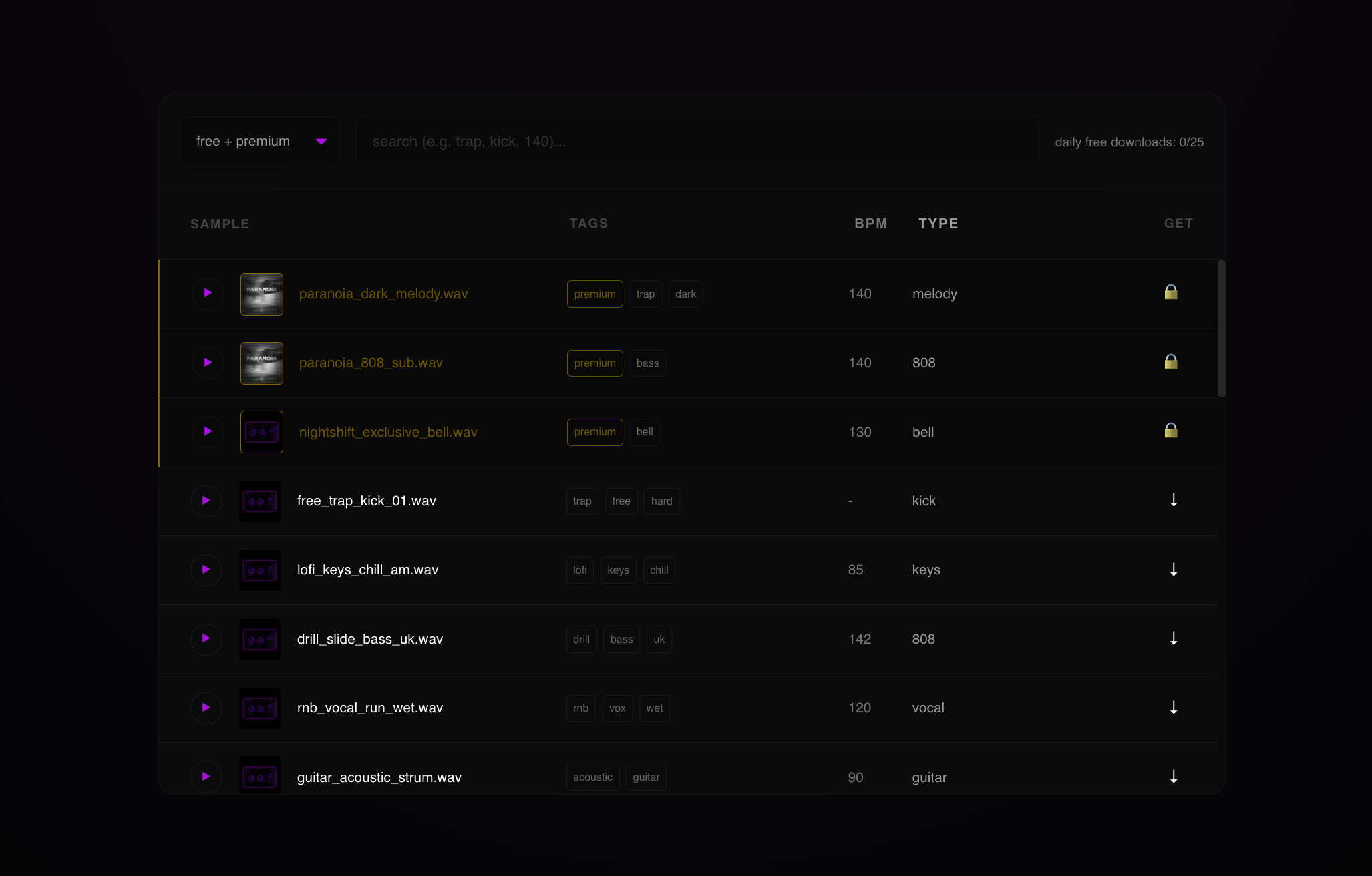 Vibe Curator Preview