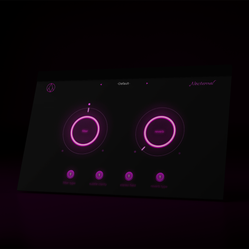 Mockup of Nocturnal Filter Plugin by AngelicVibes
